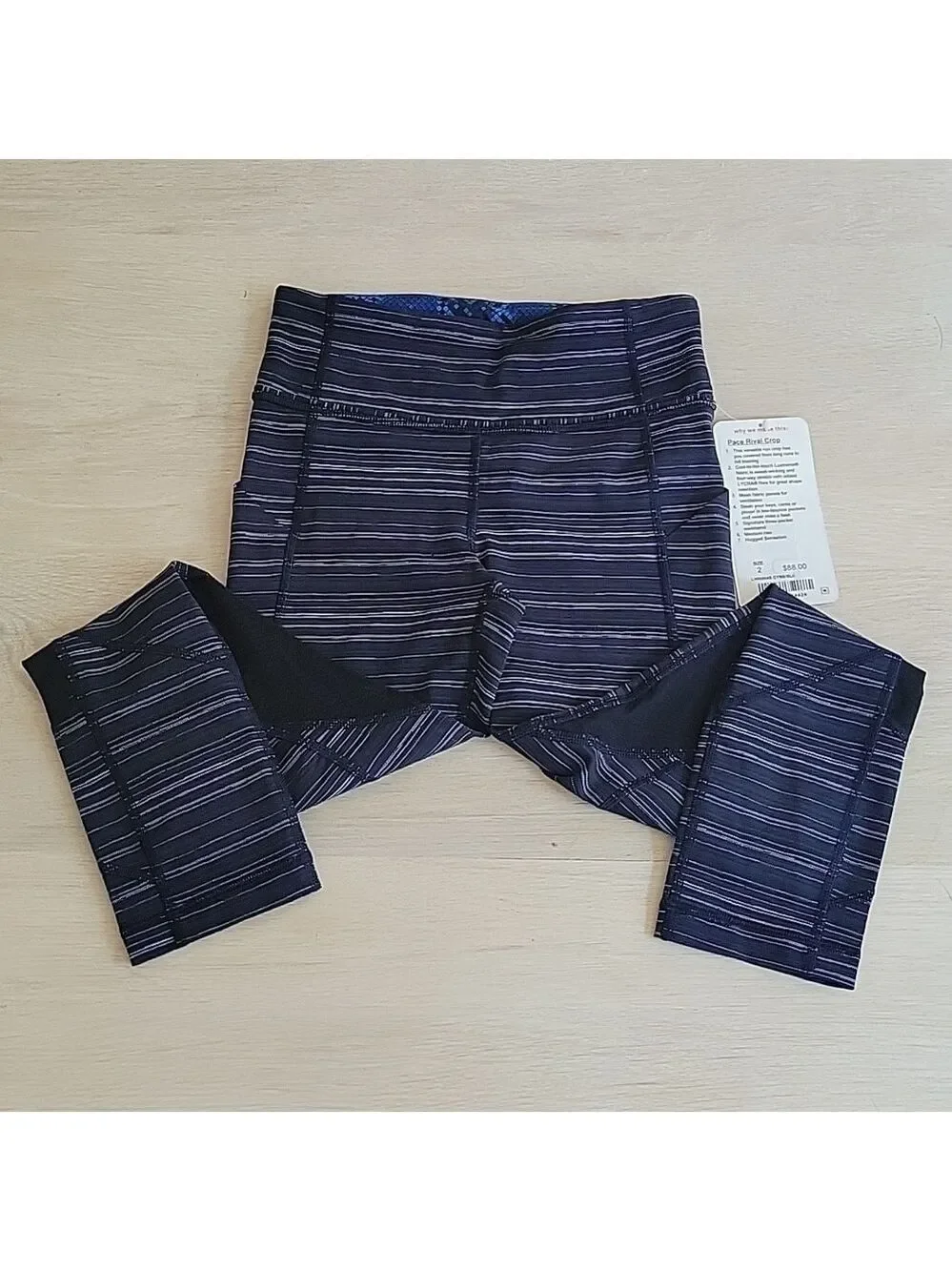 Lululemon Athletica Pace Rival Crop NWT
